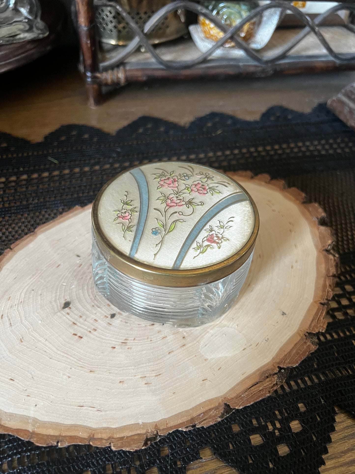 Vintage Powder Container