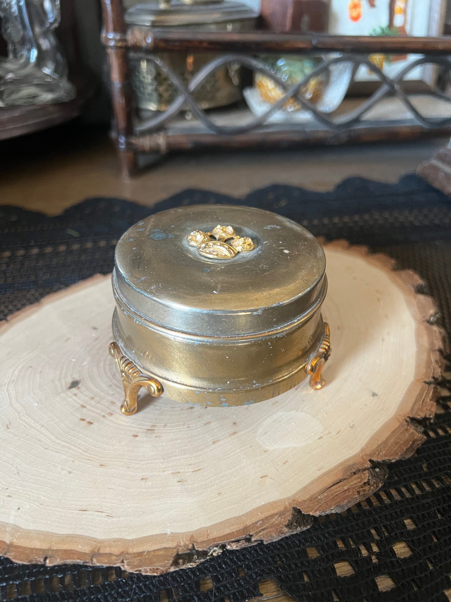 Vintage Metal Container