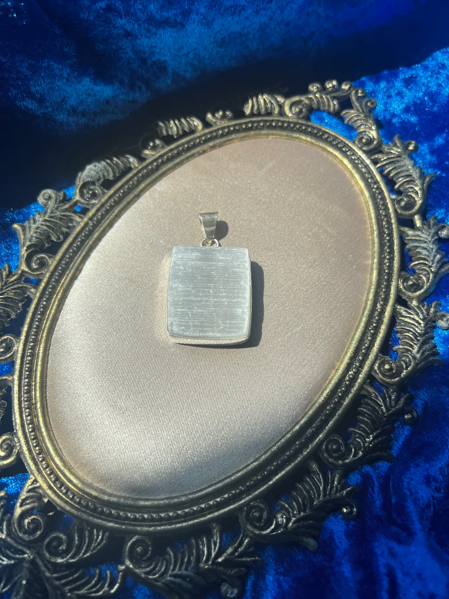 Satin Spar/ Selenite Pendant