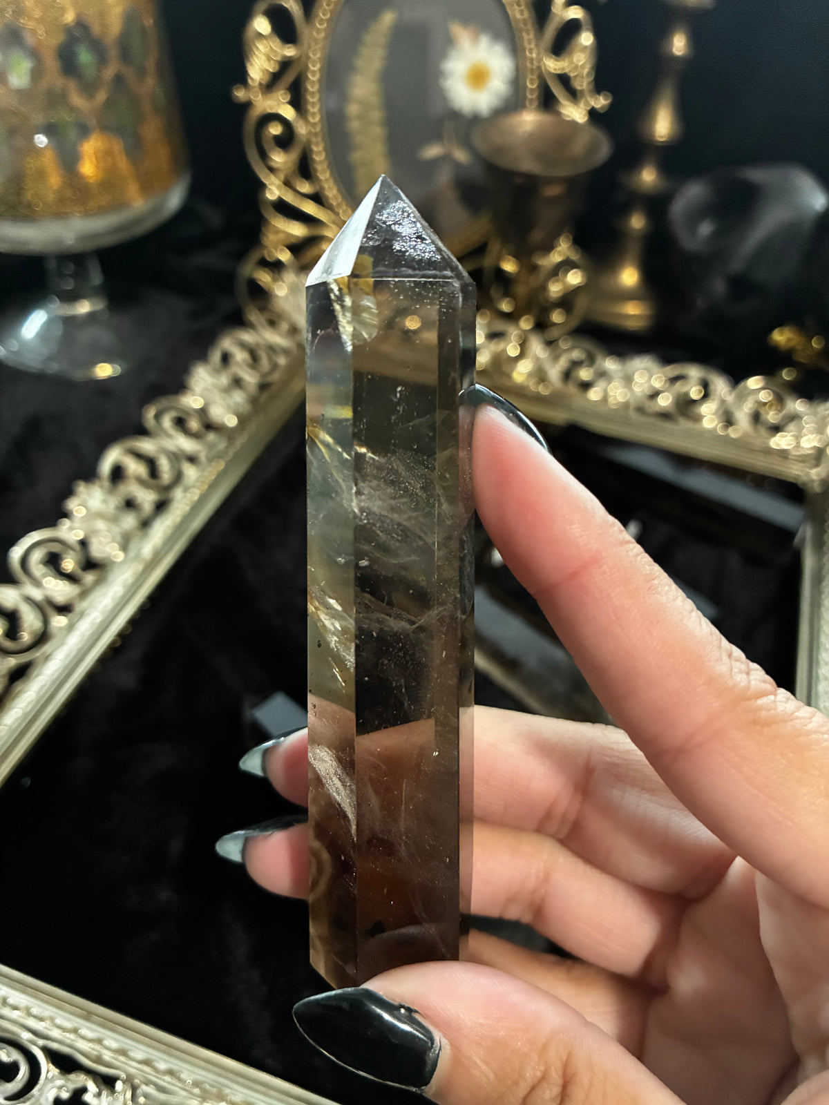 Smoky Quartz Tower