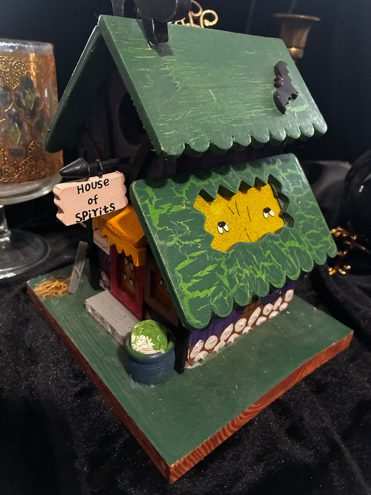 Vintage Wooden Haunted House