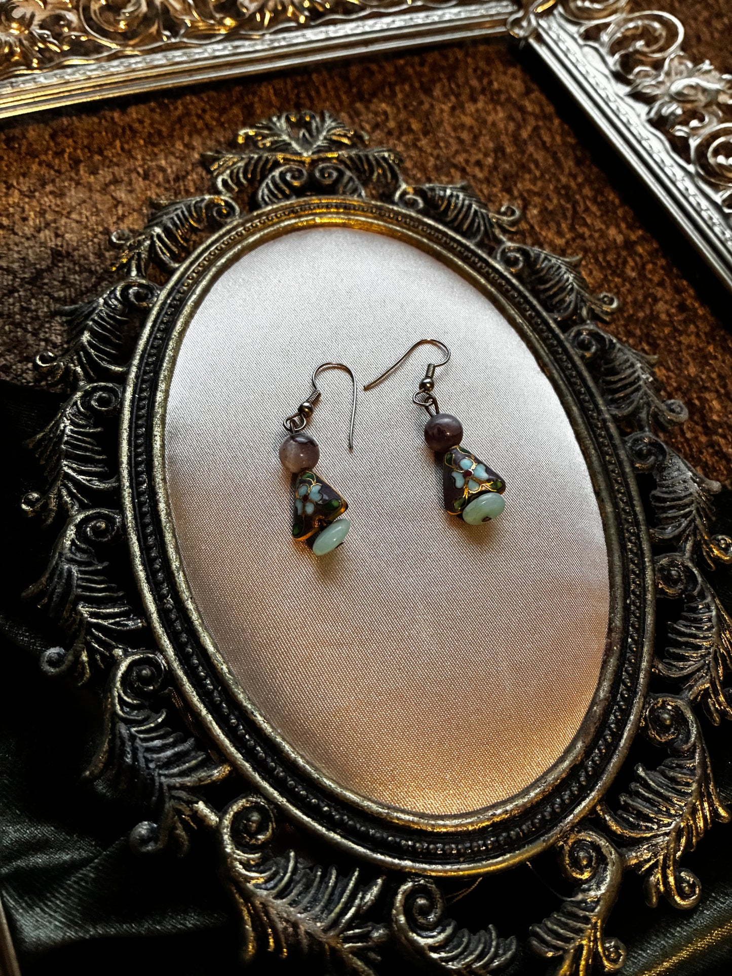 Floral Dangle Earrings