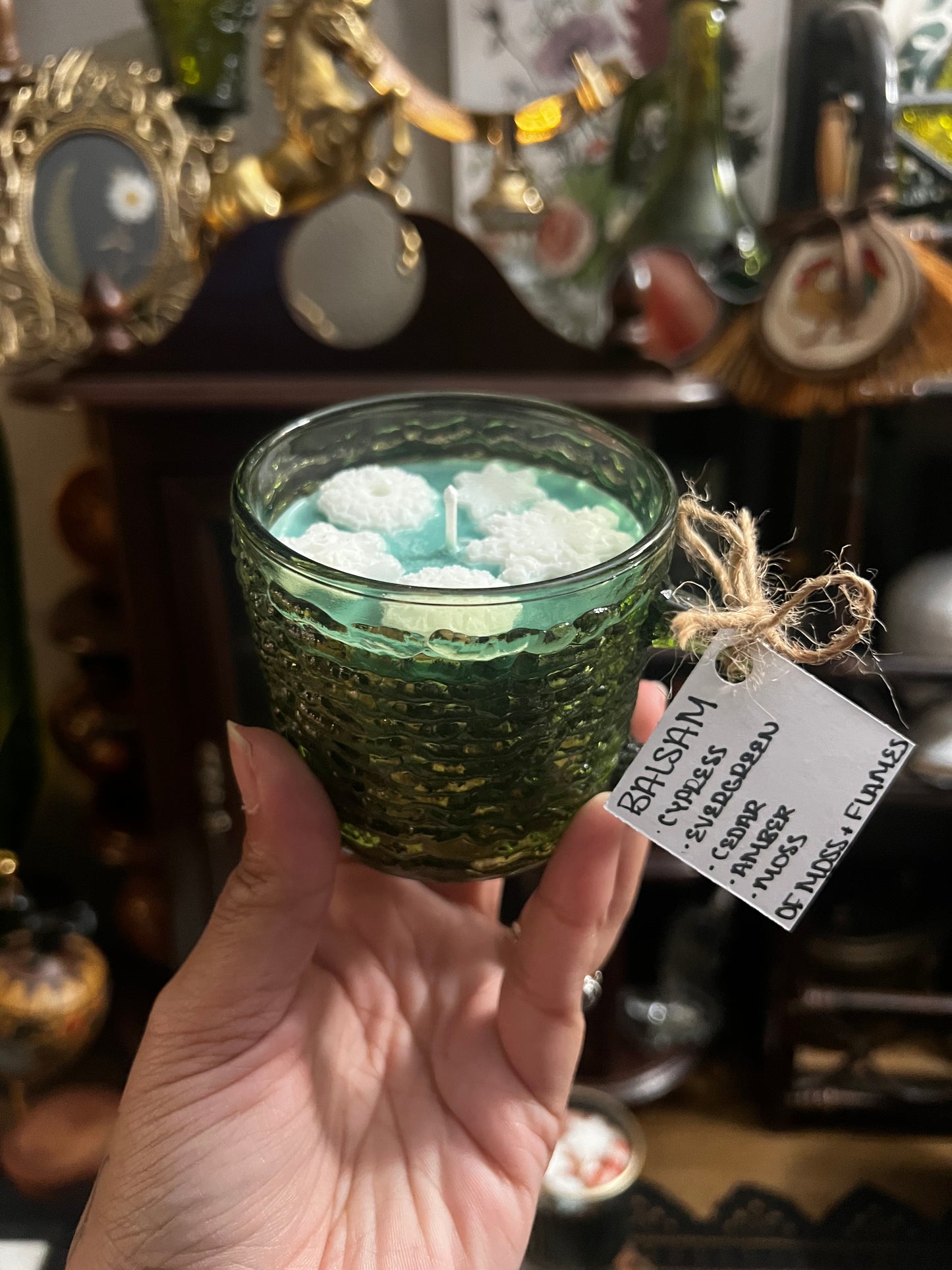 Vintage Vessel Winter Candles