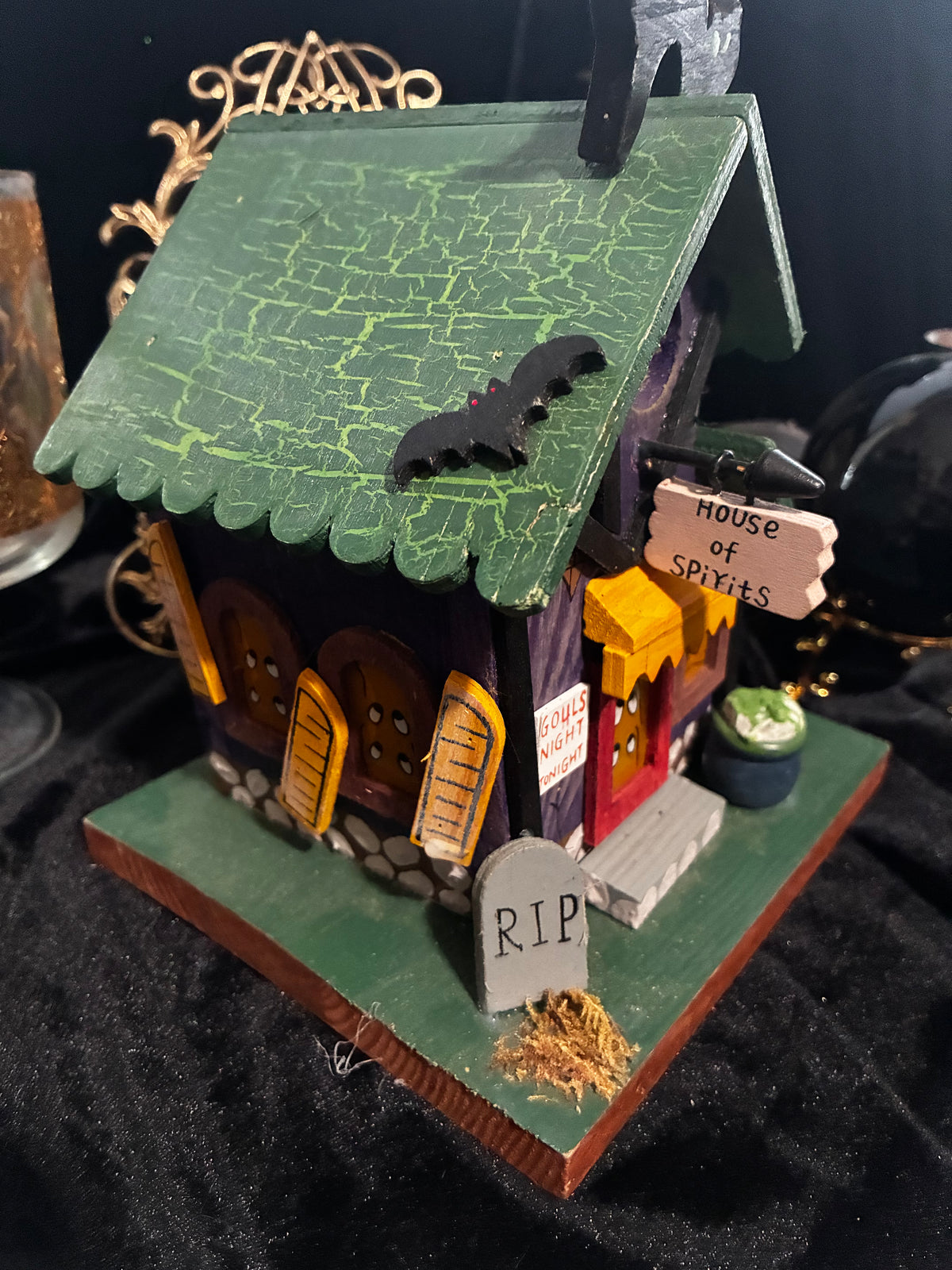 Vintage Wooden Haunted House
