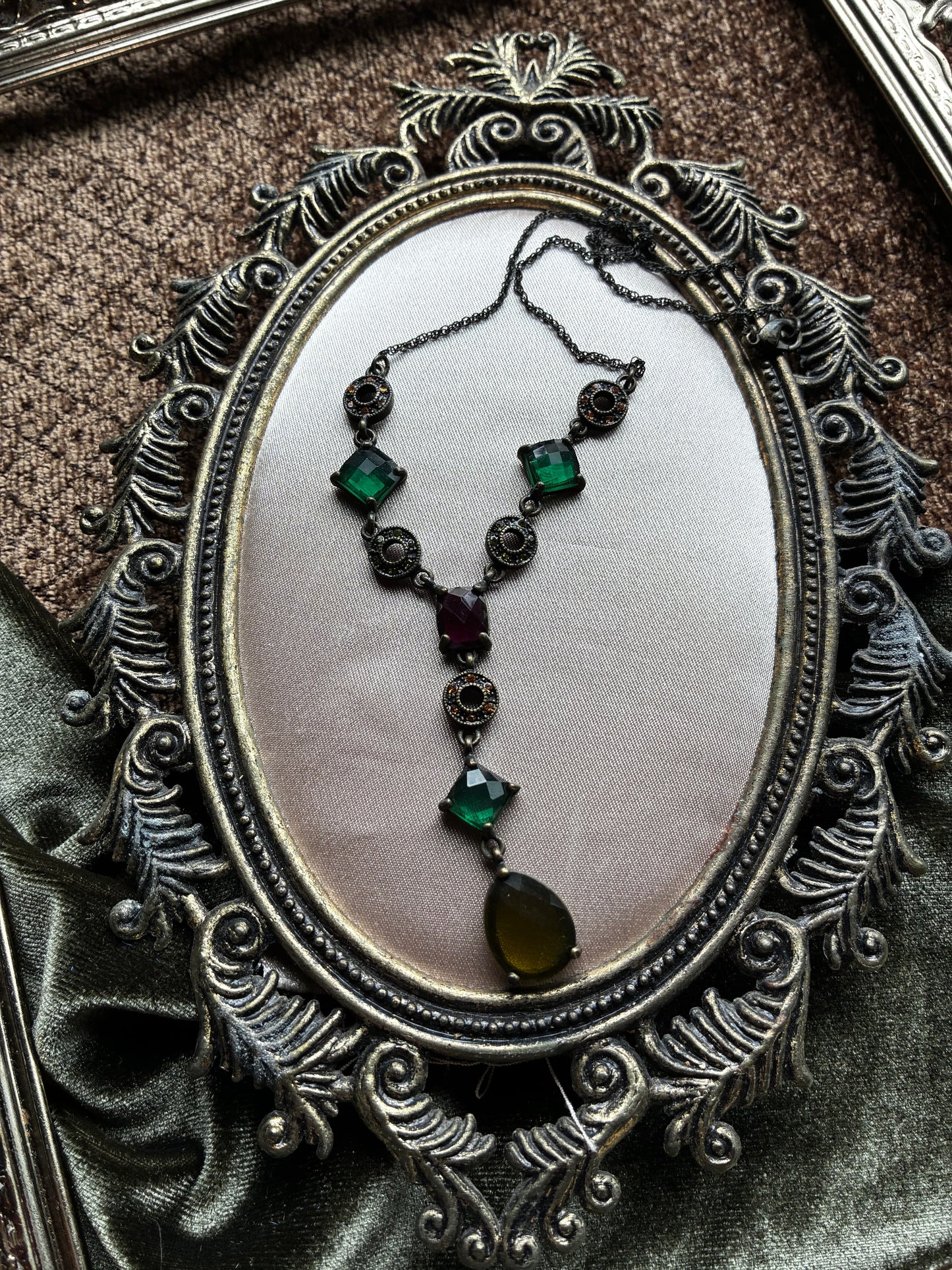 Moody Jeweled Necklace