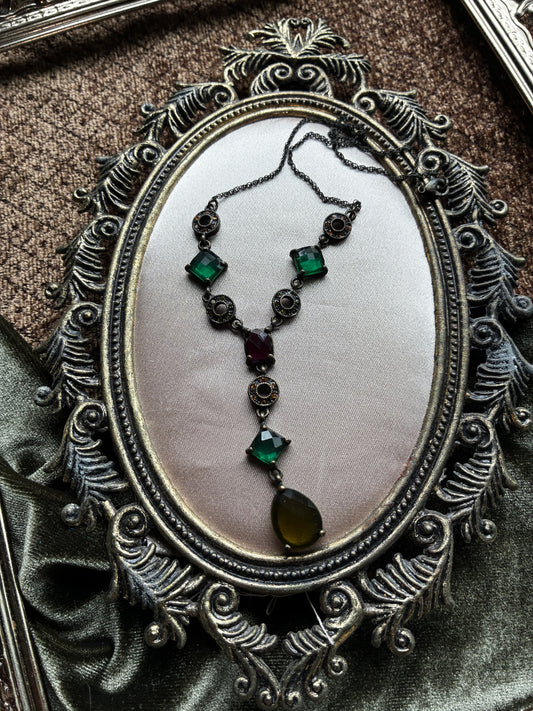 Moody Jeweled Necklace