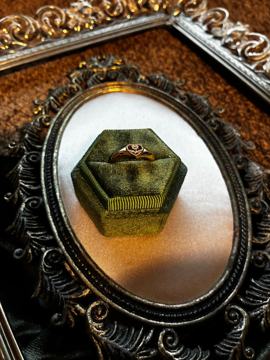 Gold Toned Flower Ring