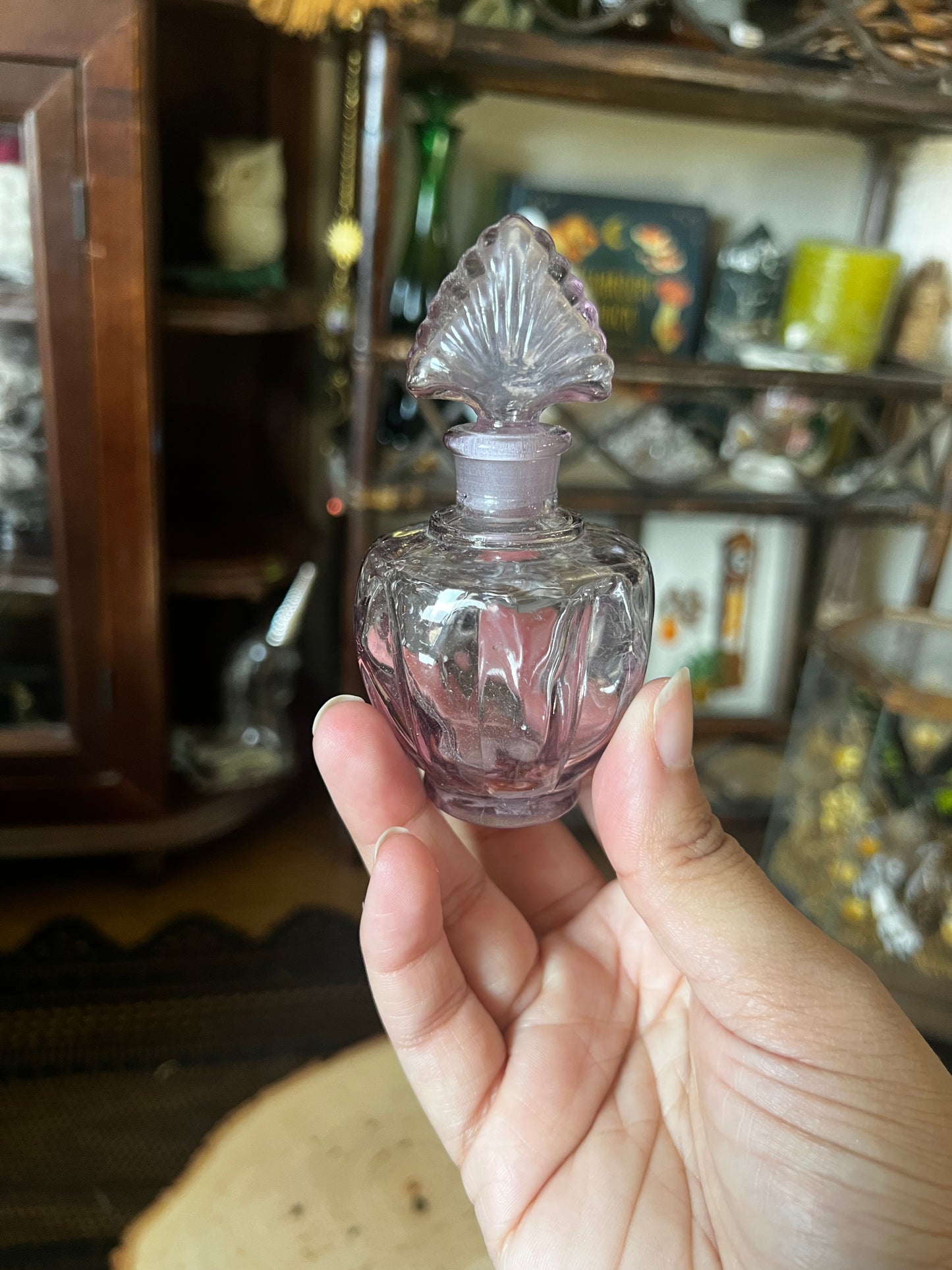Purple Perfume Bottle