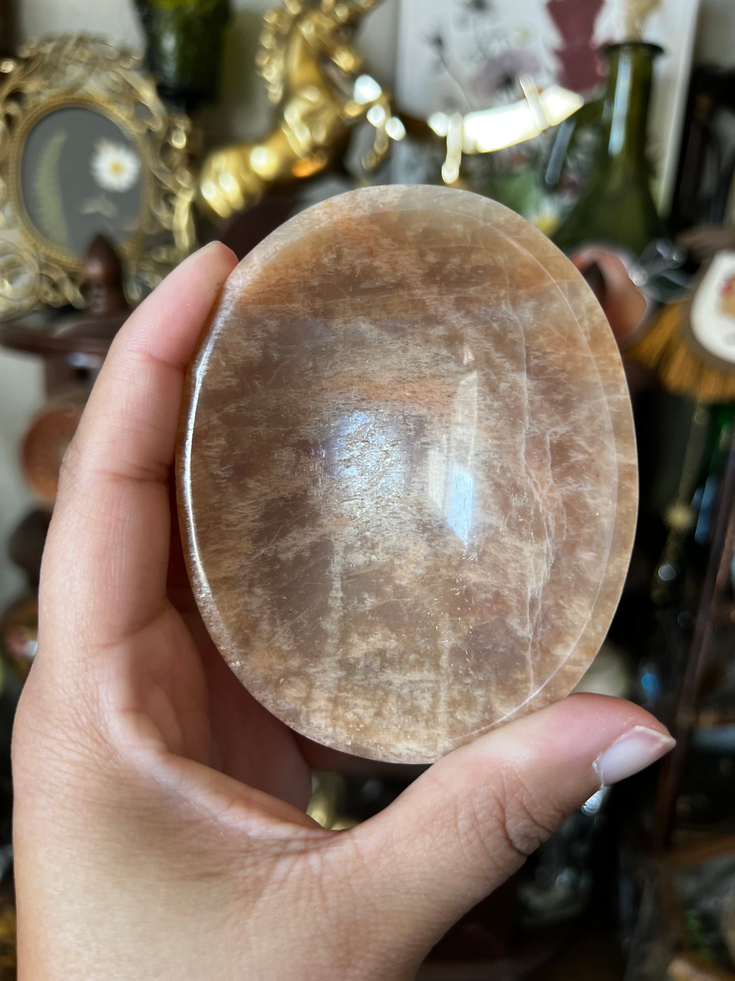 Peach Moonstone Bowls