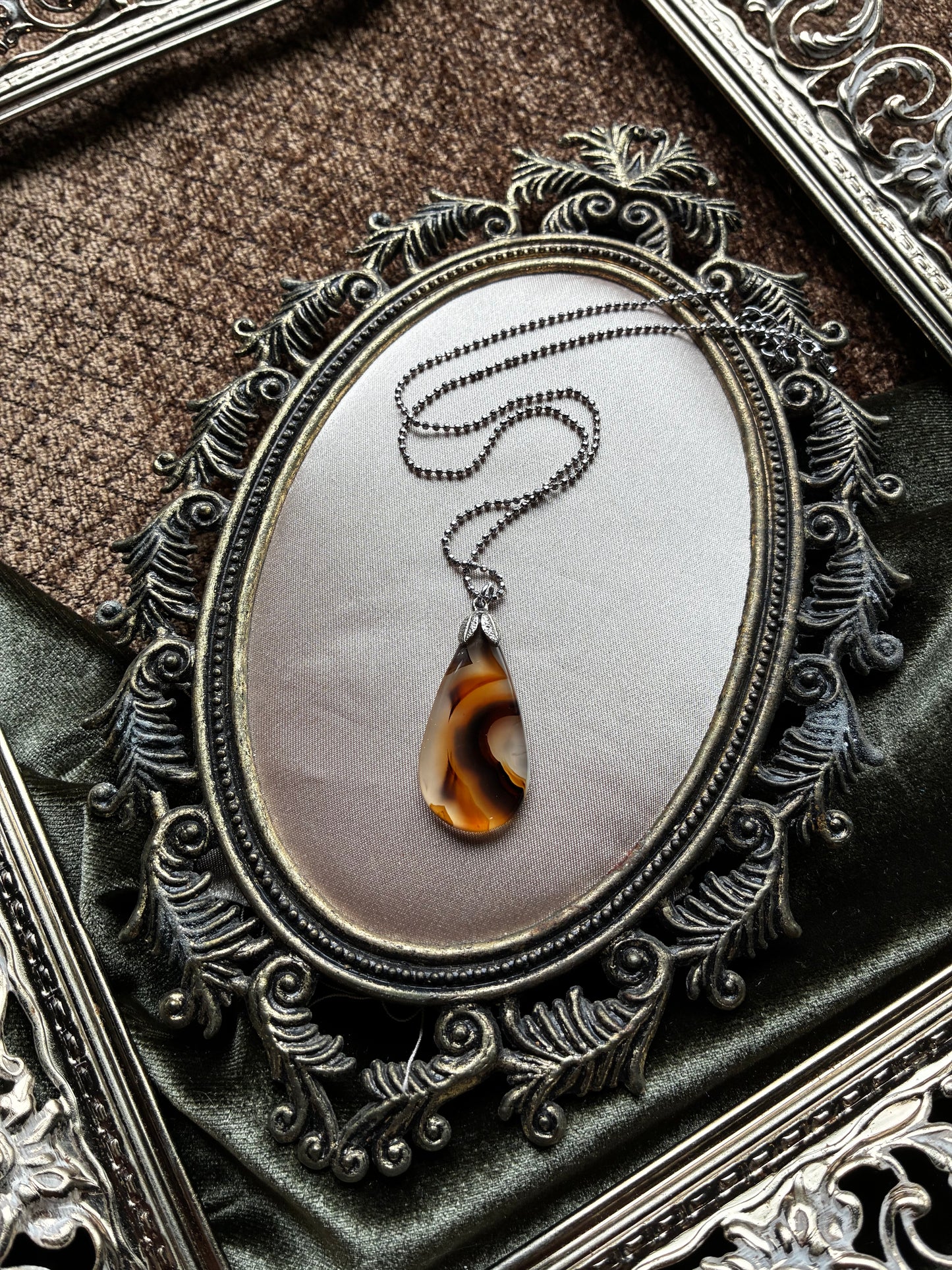 Agate Slice Necklace