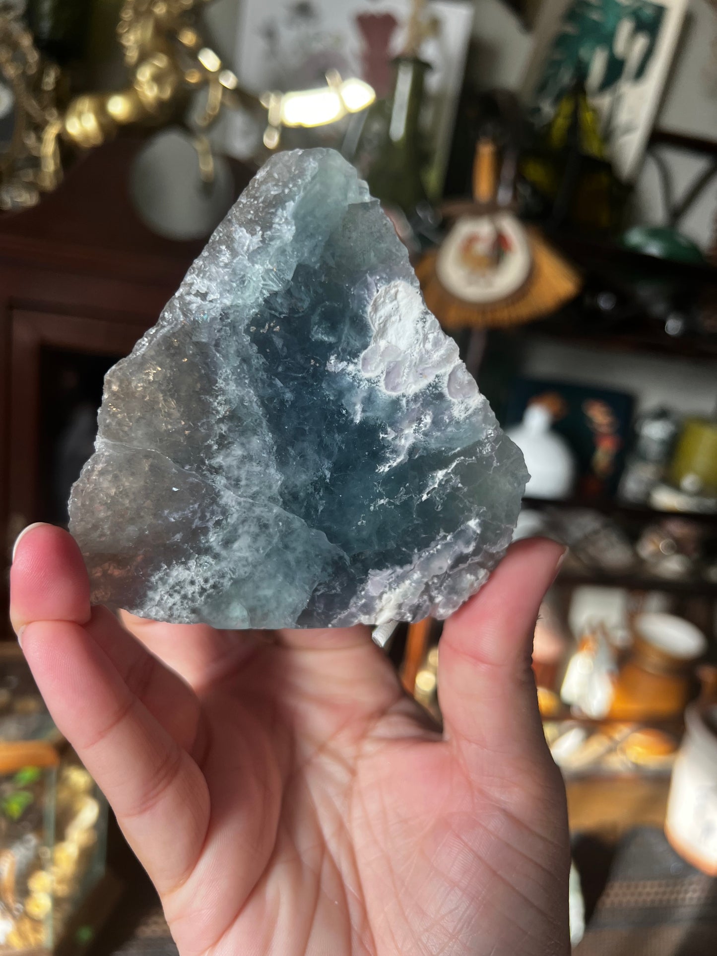 Front Polished Fluorite Freeforms