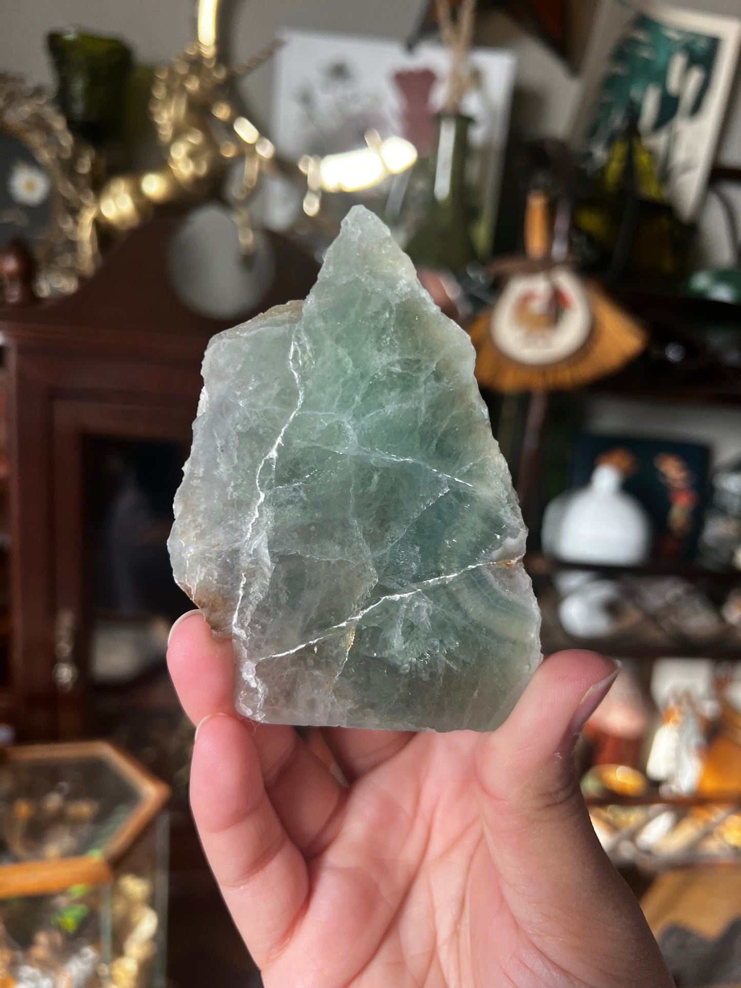 Front Polished Fluorite Freeforms