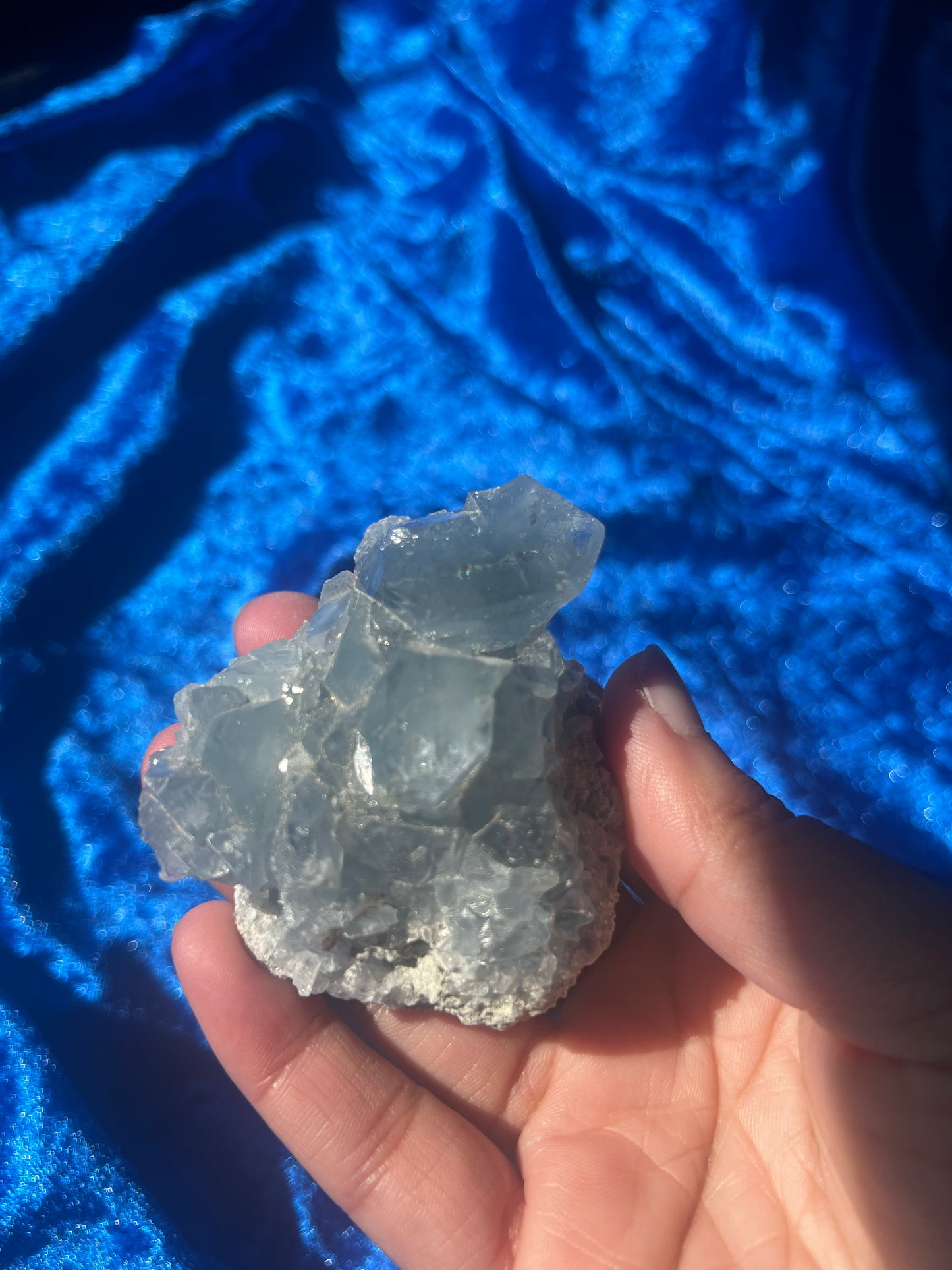 Small Celestite Cluster