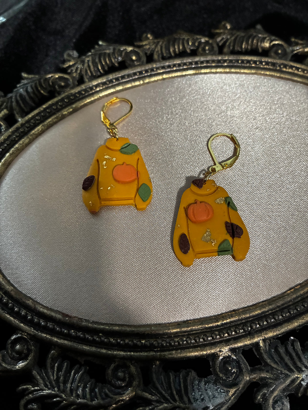 Autumn Sweater Earrings