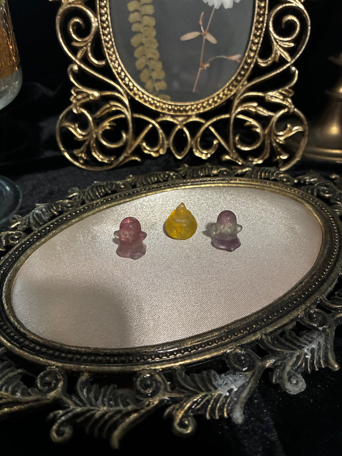 Micro Mini Fluorite Carvings
