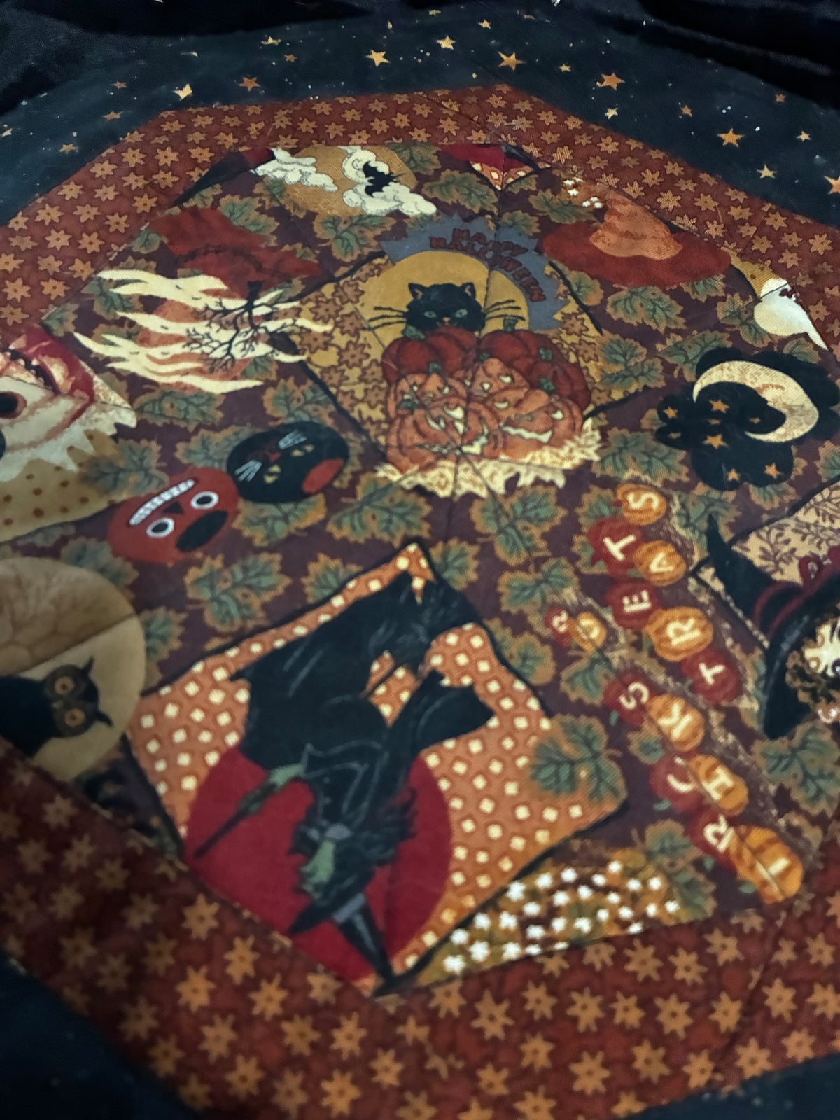 Spooky Fall Mat