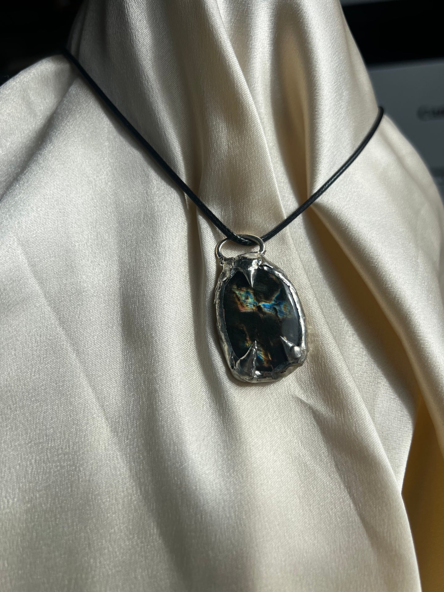 Soft Soldered Labradorite Necklaces