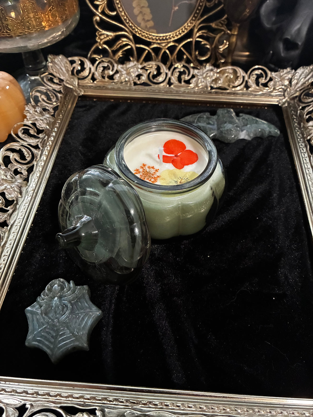 Spooky Autumn Candles