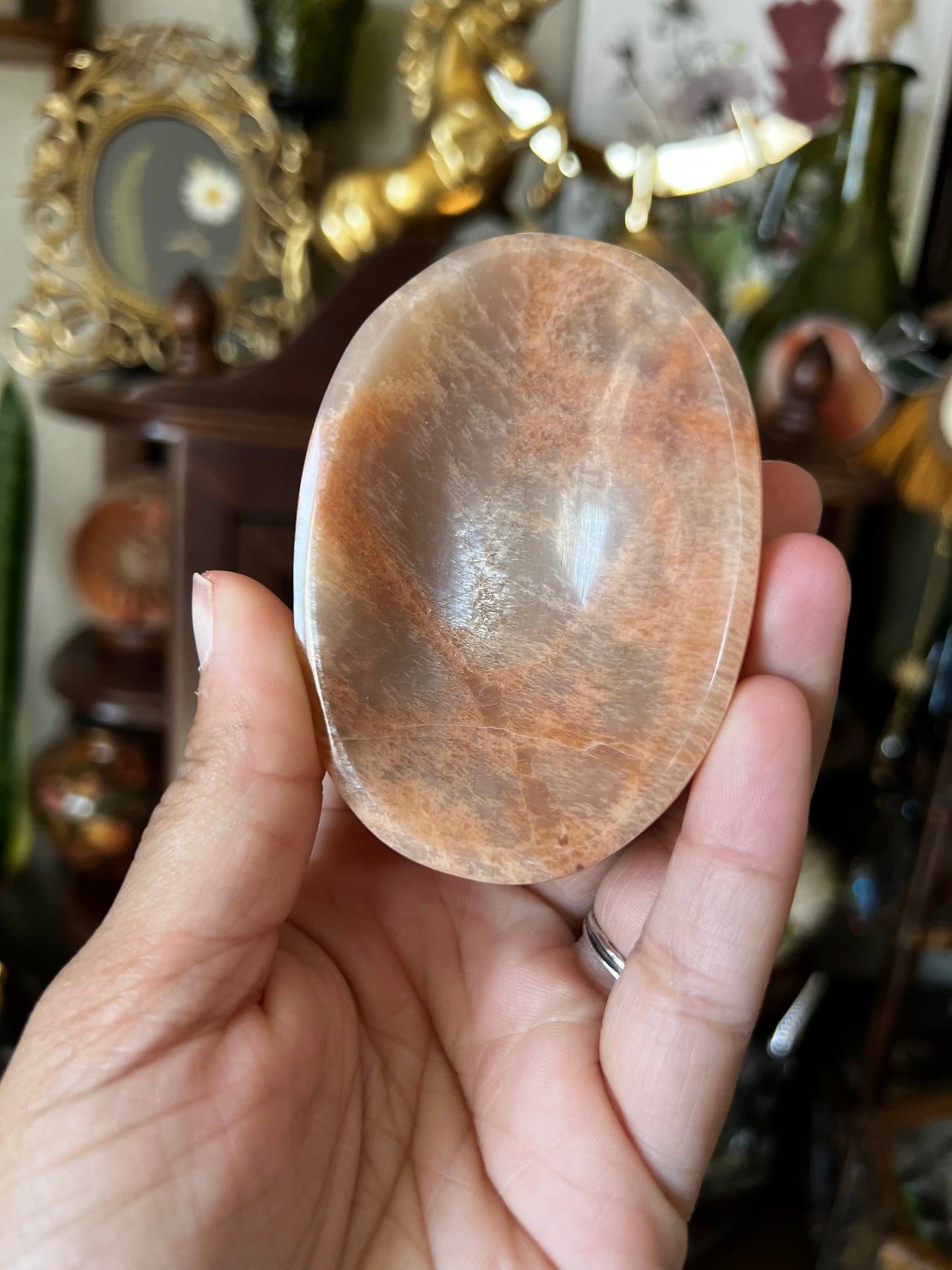 Peach Moonstone Bowls