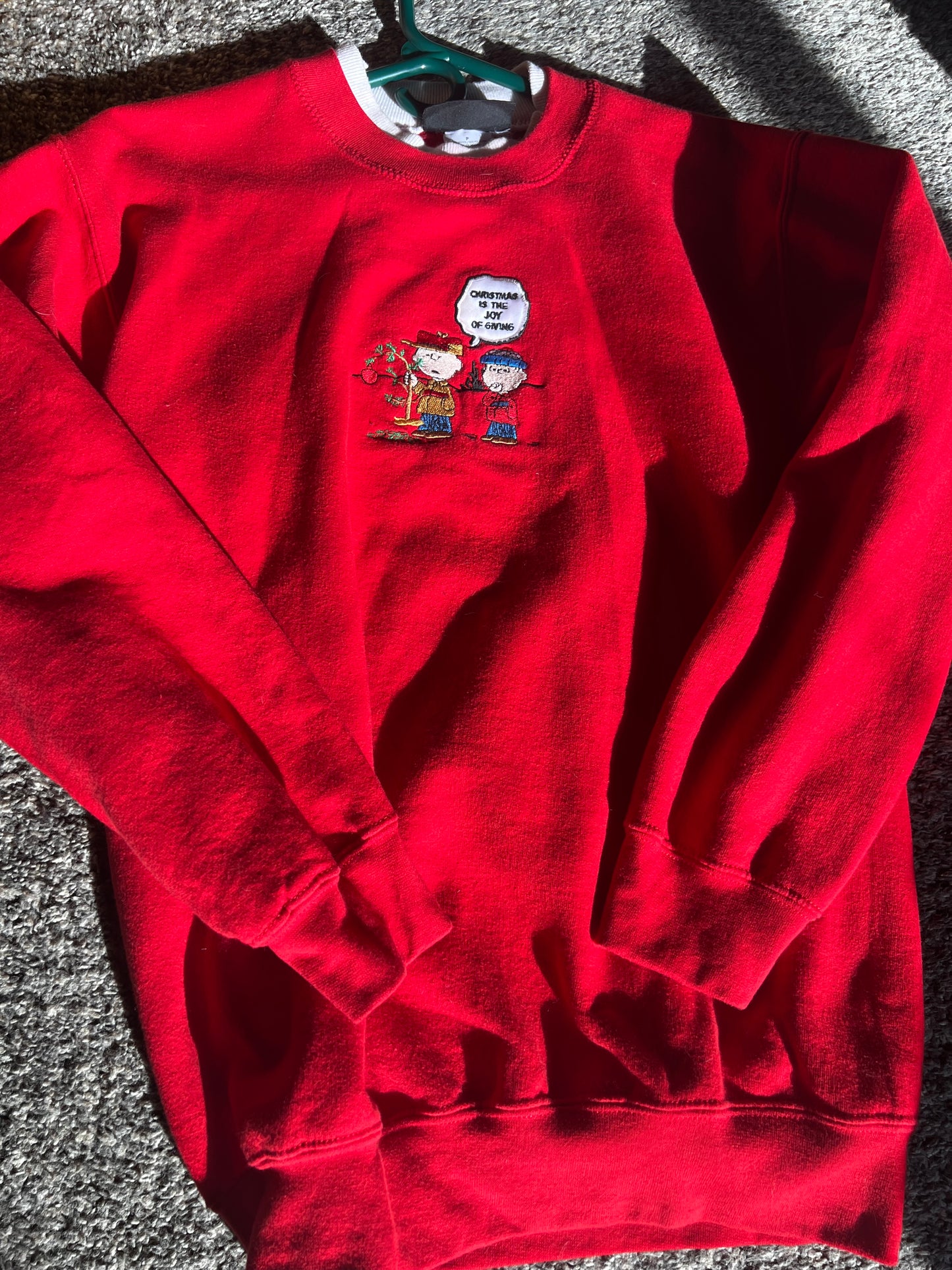 Vintage Snoopy Christmas Sweater