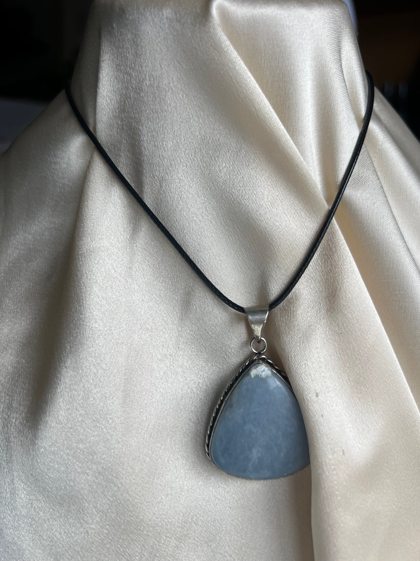 Second Chance Angelite Necklace
