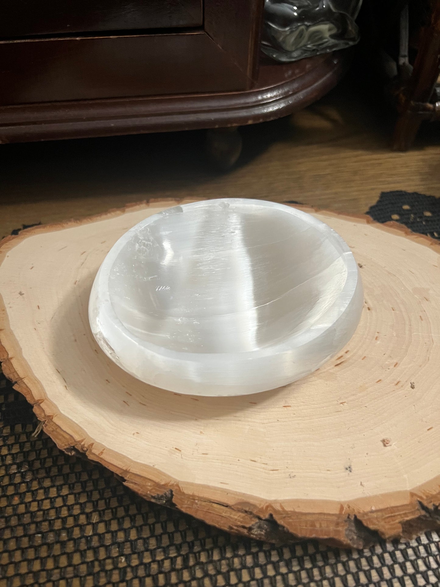 Selenite/ Satin Spar Bowls