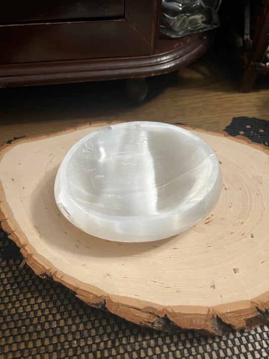 Selenite/ Satin Spar Bowls