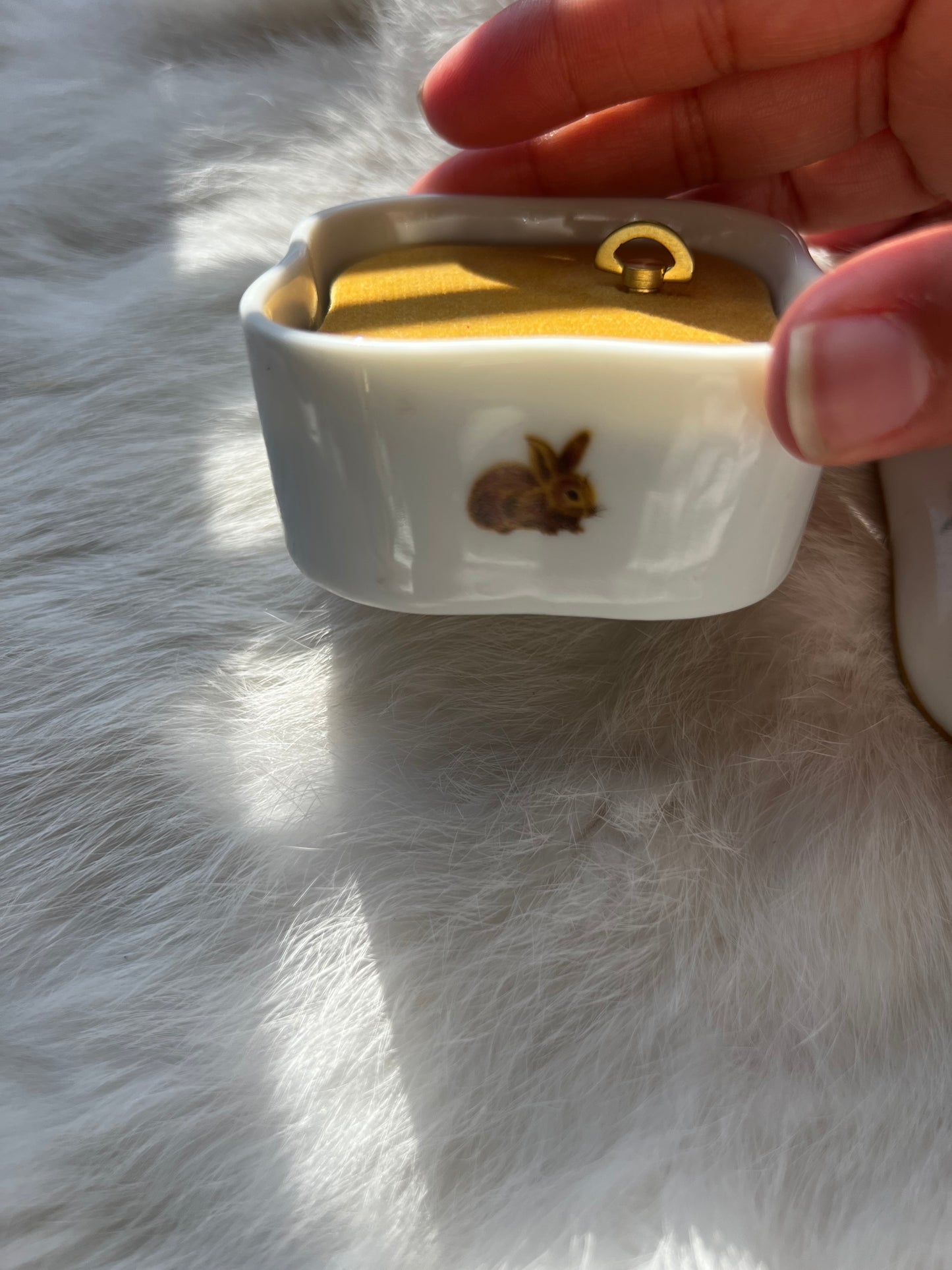 Small Bunny Music Box