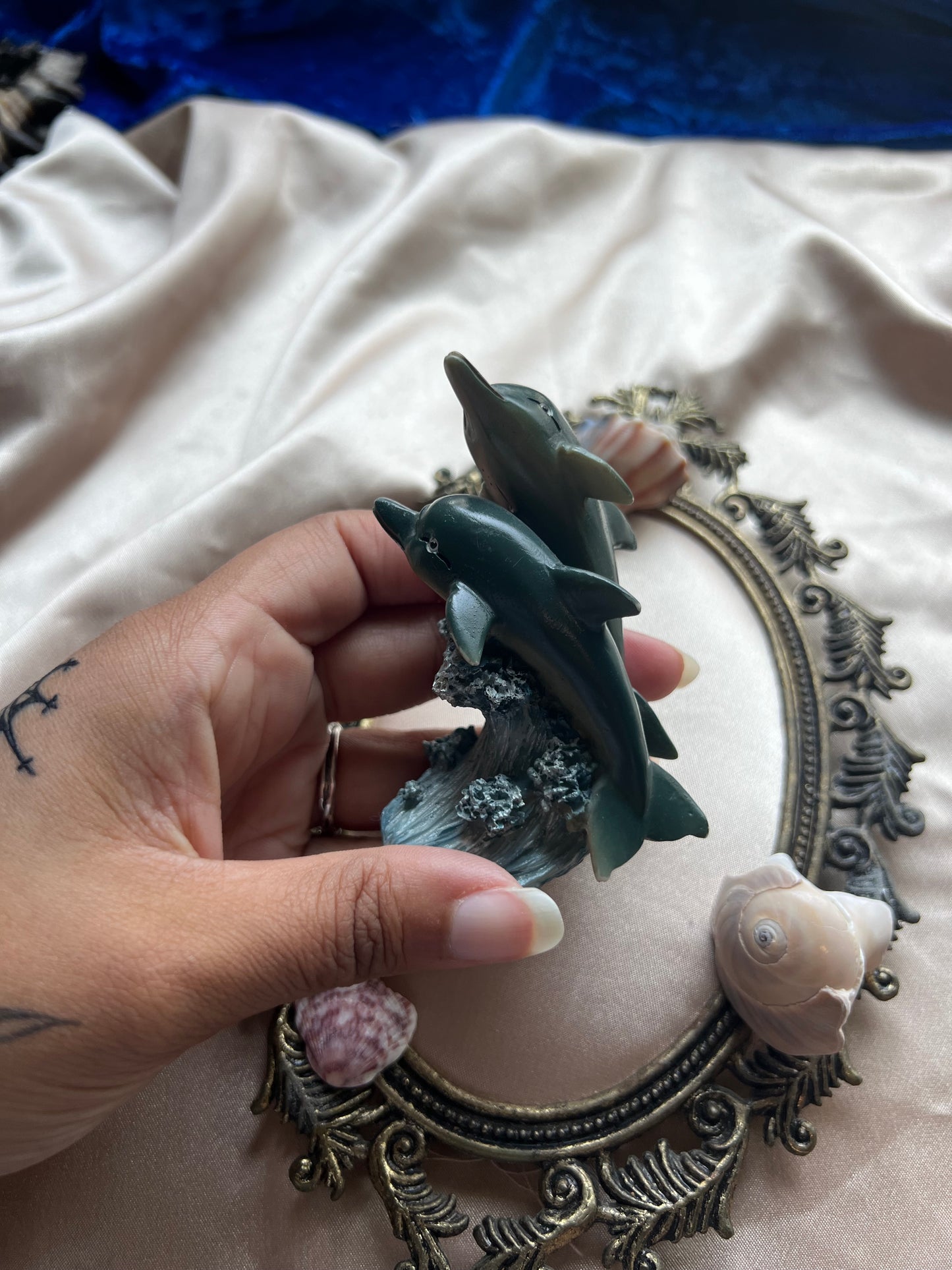 Vintage Dolphin Figurine