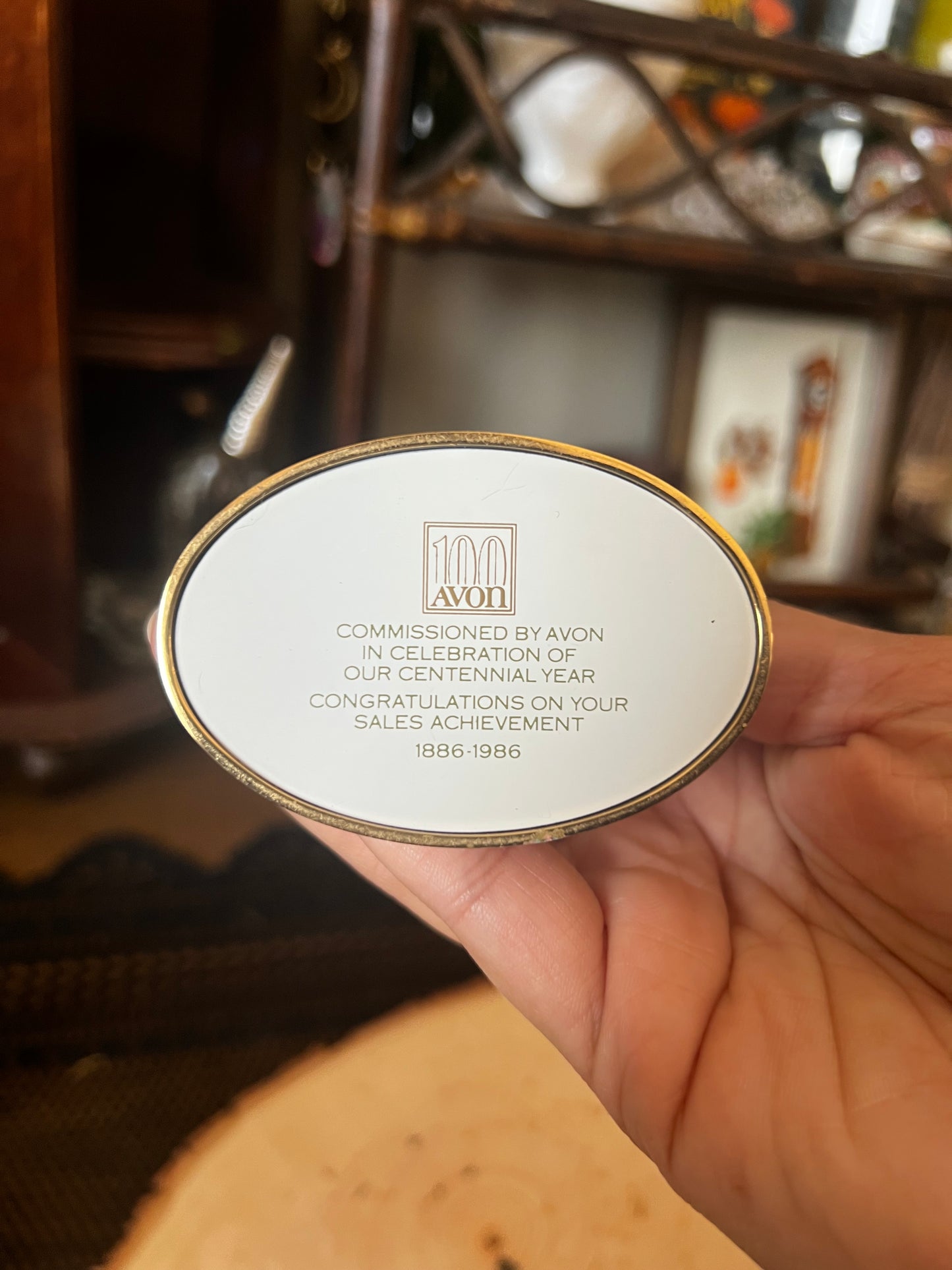 Vintage Avon Clock