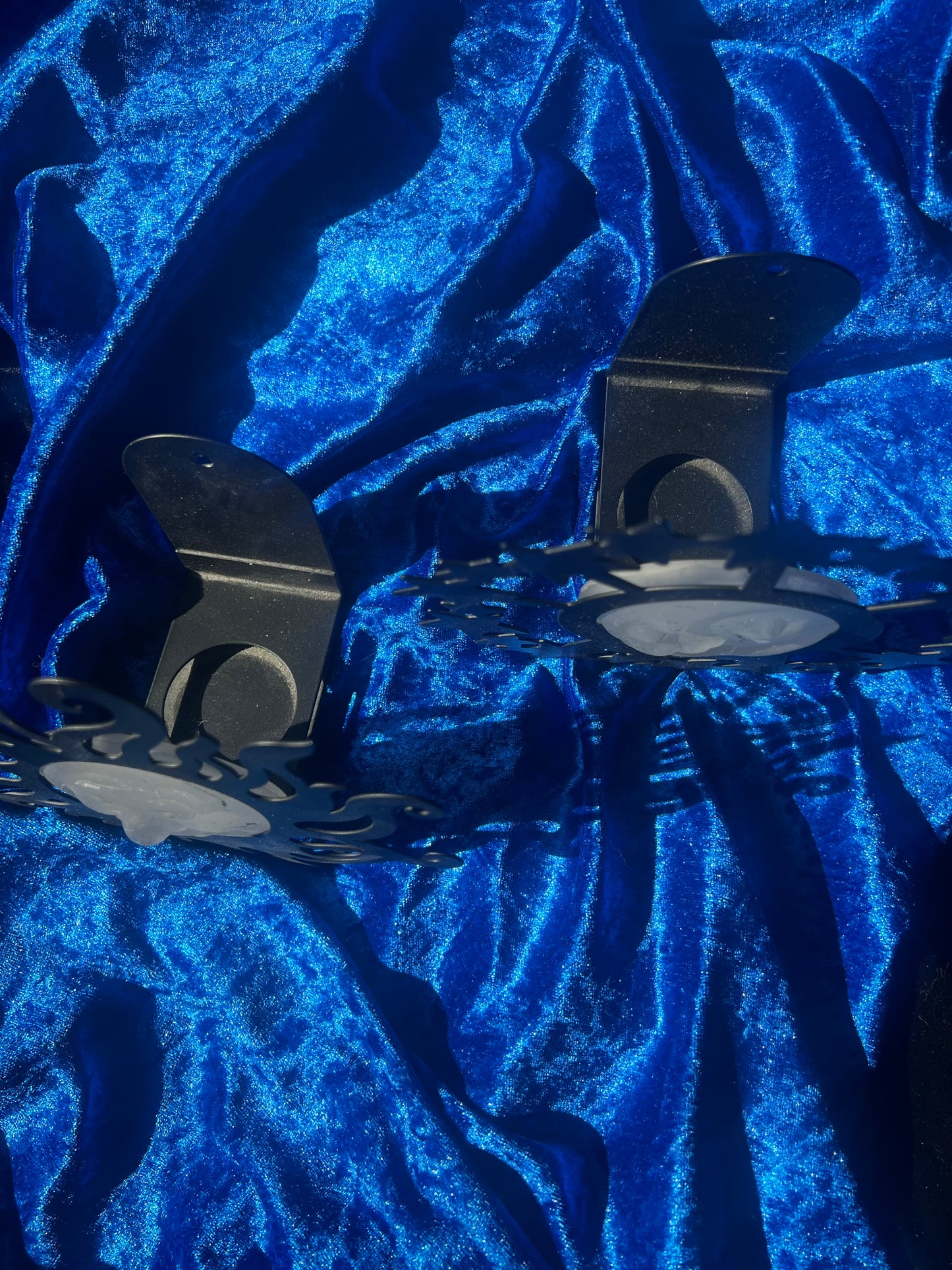 Sun and Moon Face Hanging Tealight Holders