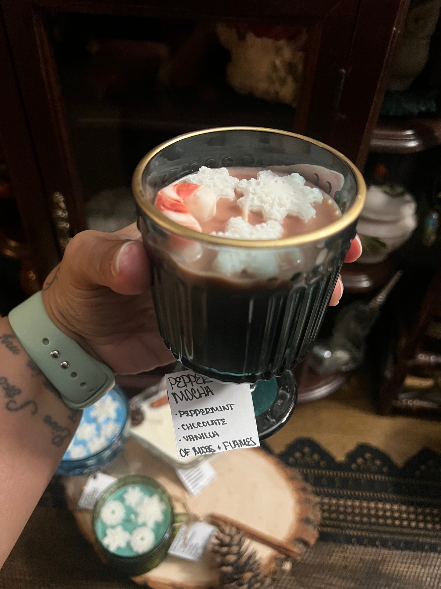 Vintage Vessel Winter Candles