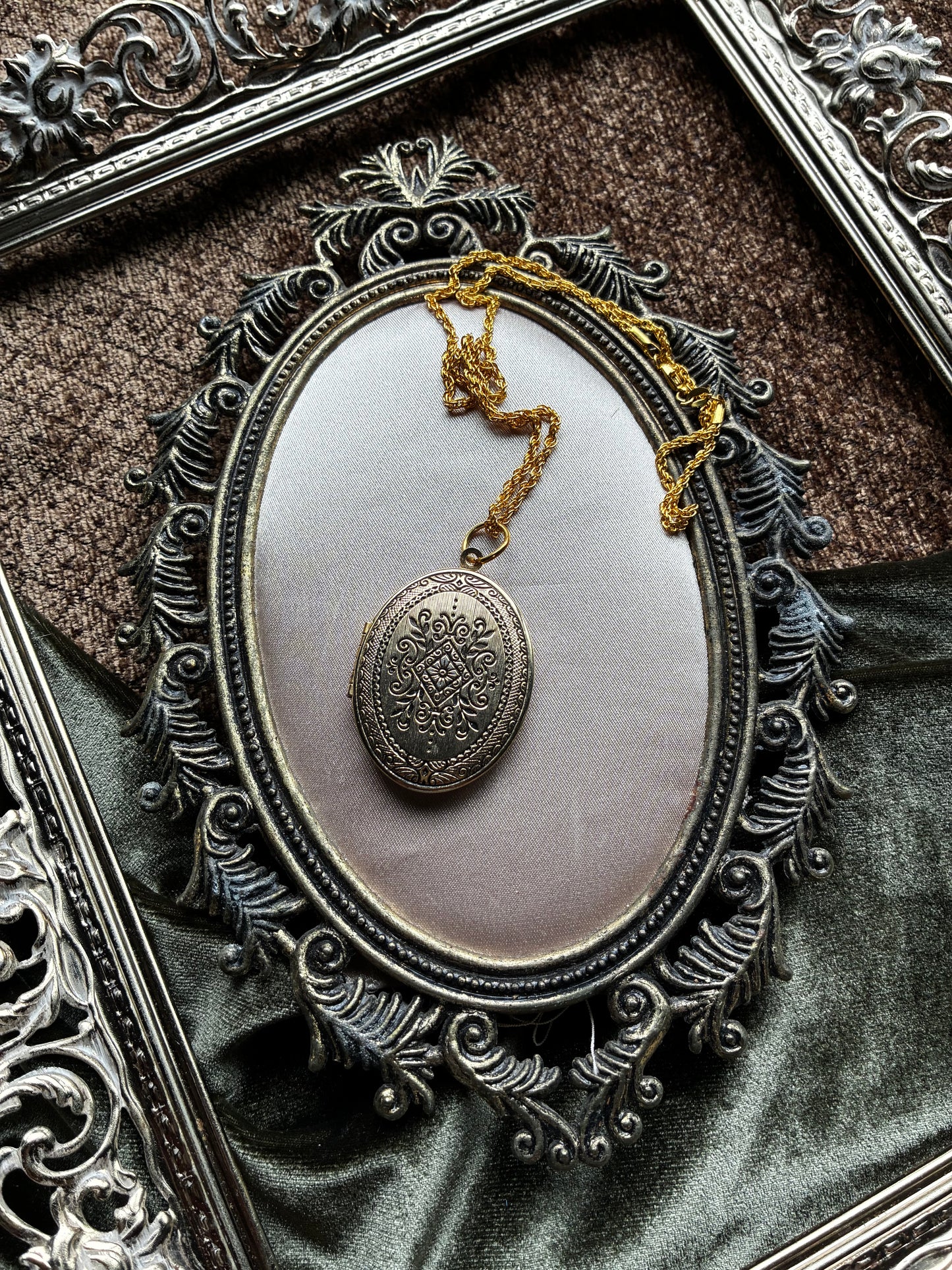 Gold Toned Locket