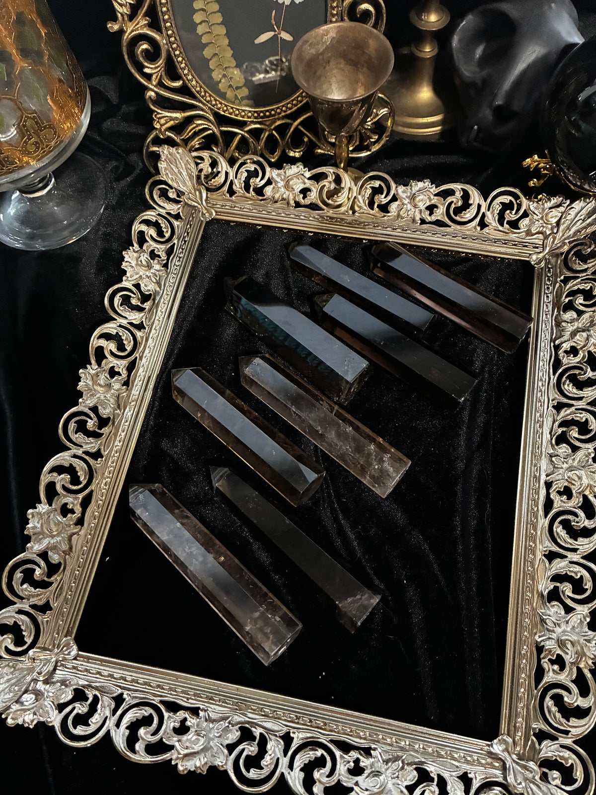 Smoky Quartz Tower