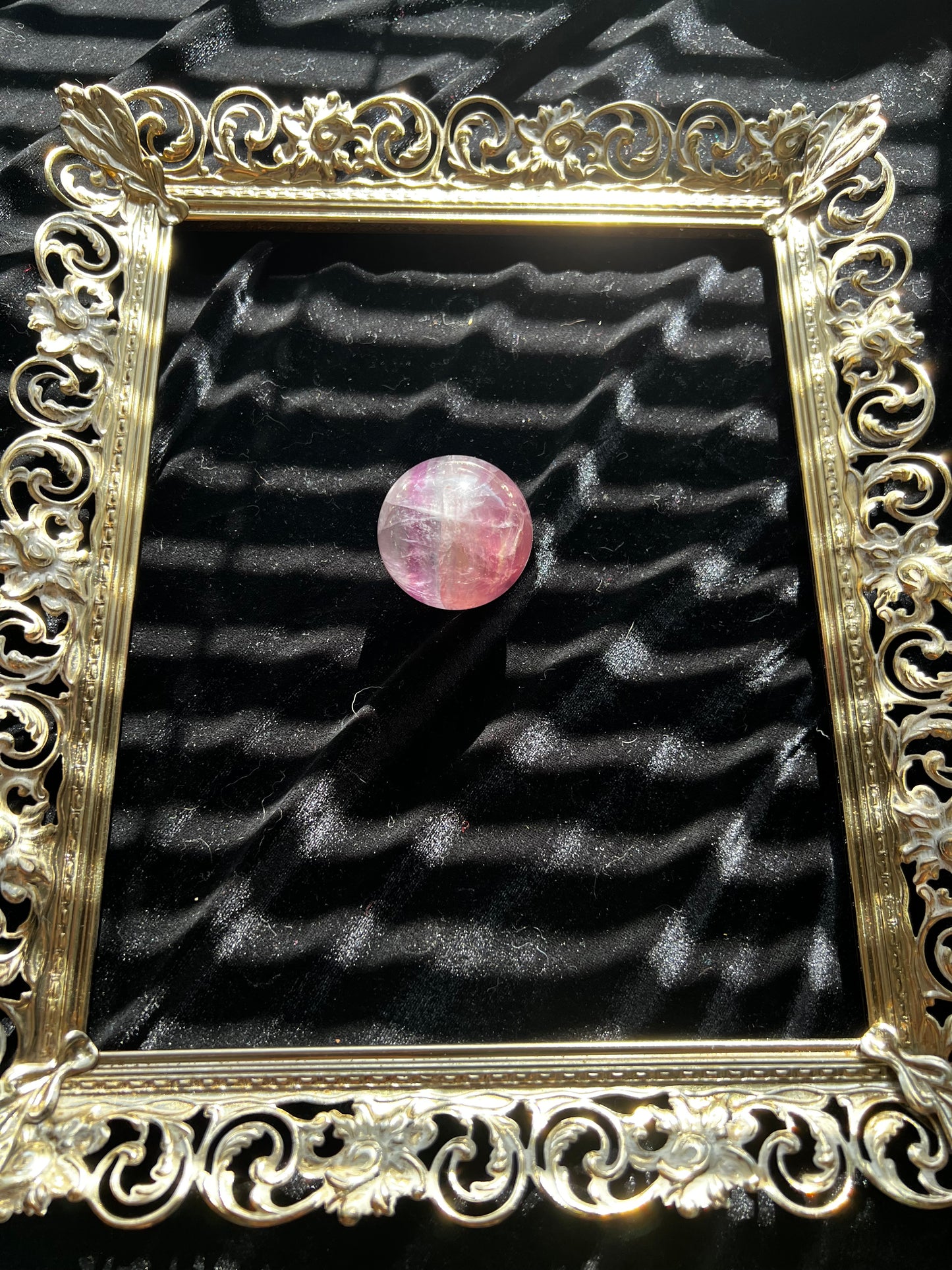 Rainbow Fluorite Sphere