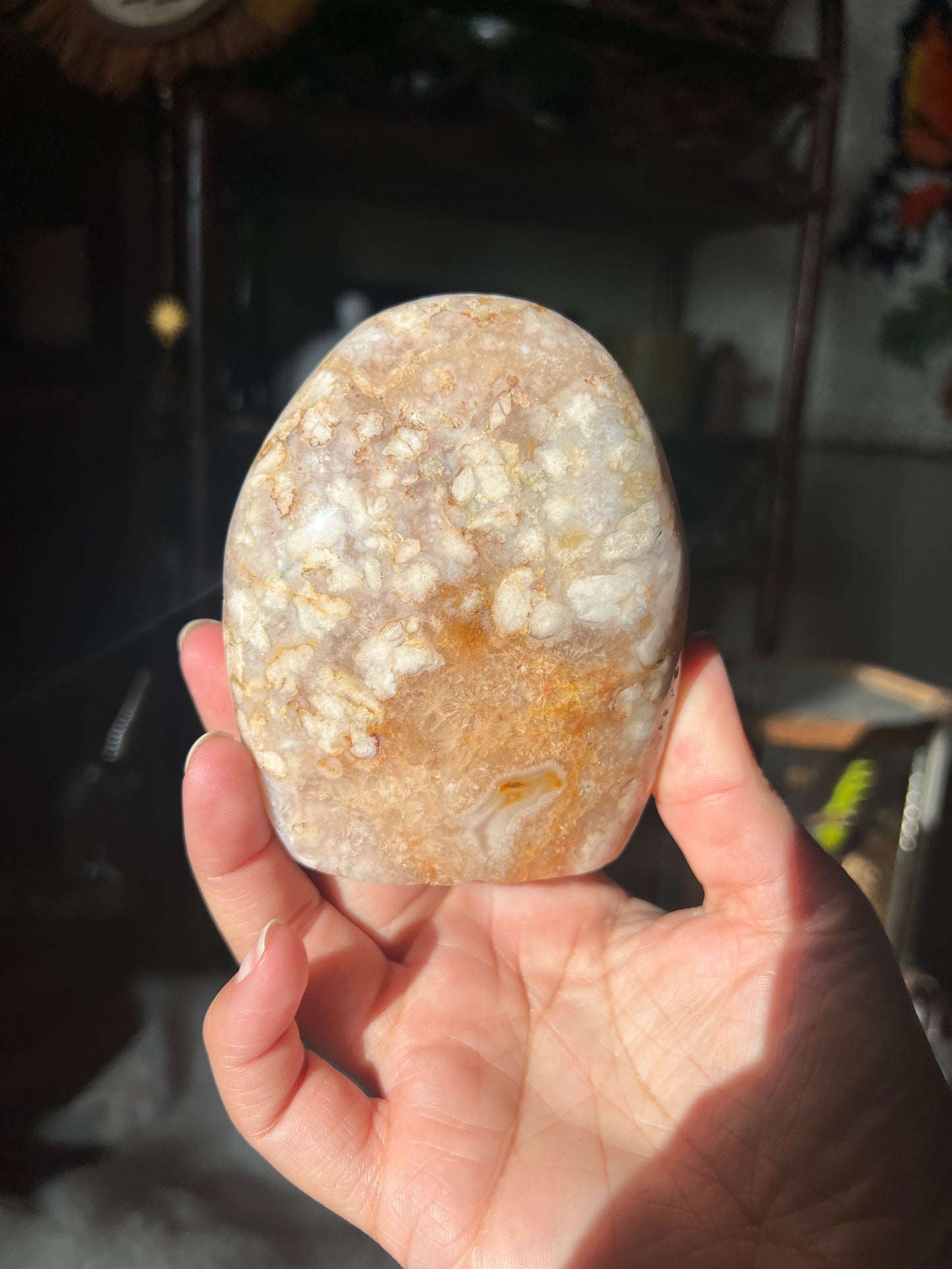 Flower Agate Freeforms