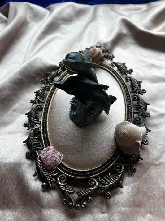Vintage Dolphin Figurine