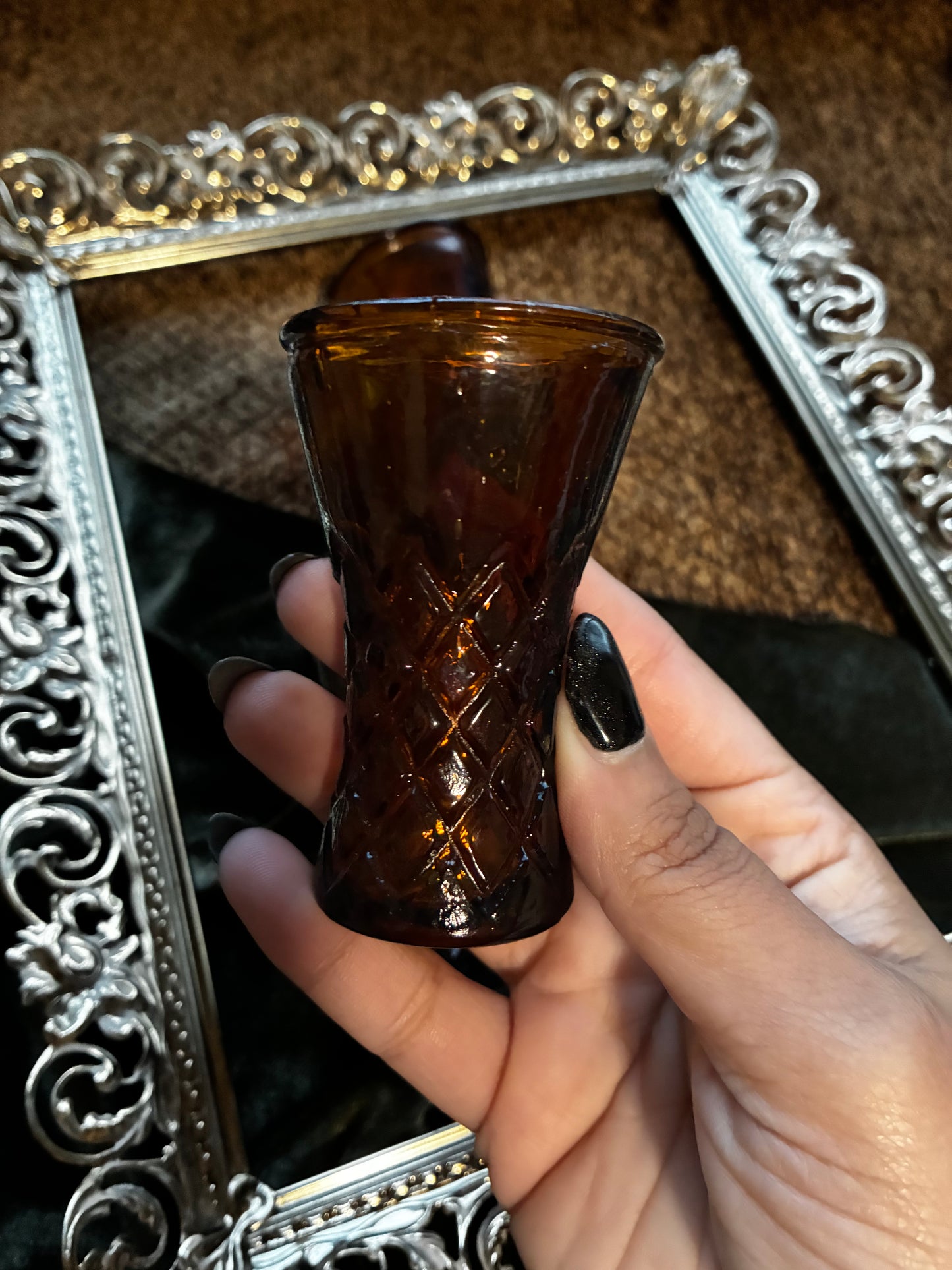 Dark Brown Match Holders
