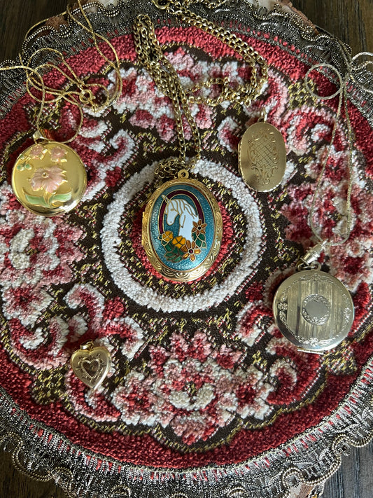 Locket necklaces
