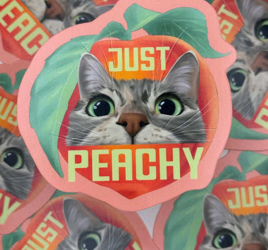 peachy stickers