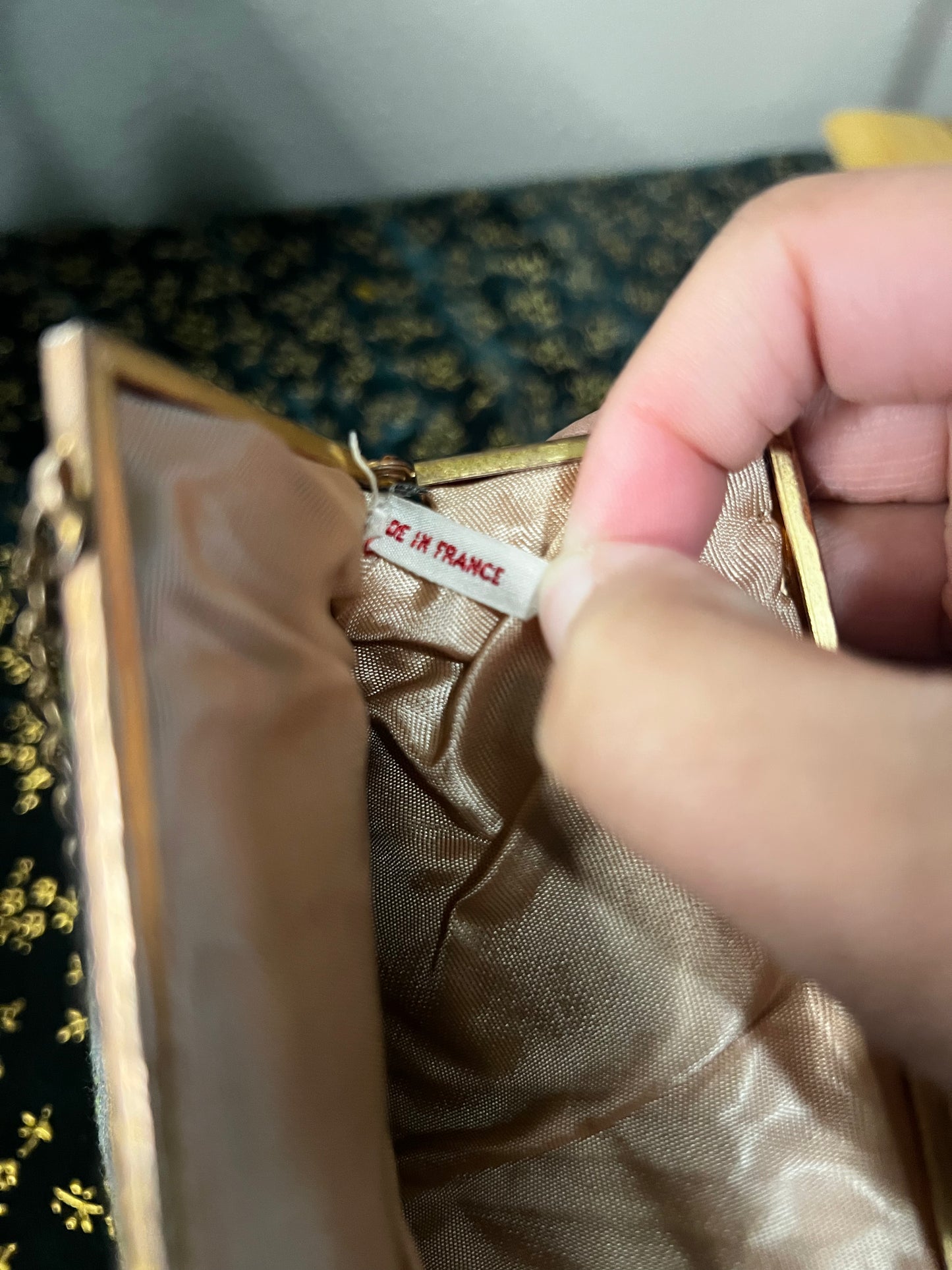 made in france small coin purse