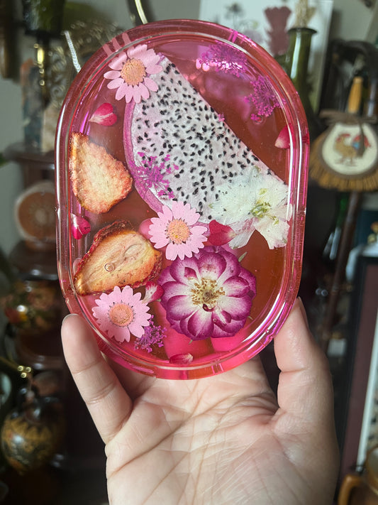 resin fruit trays