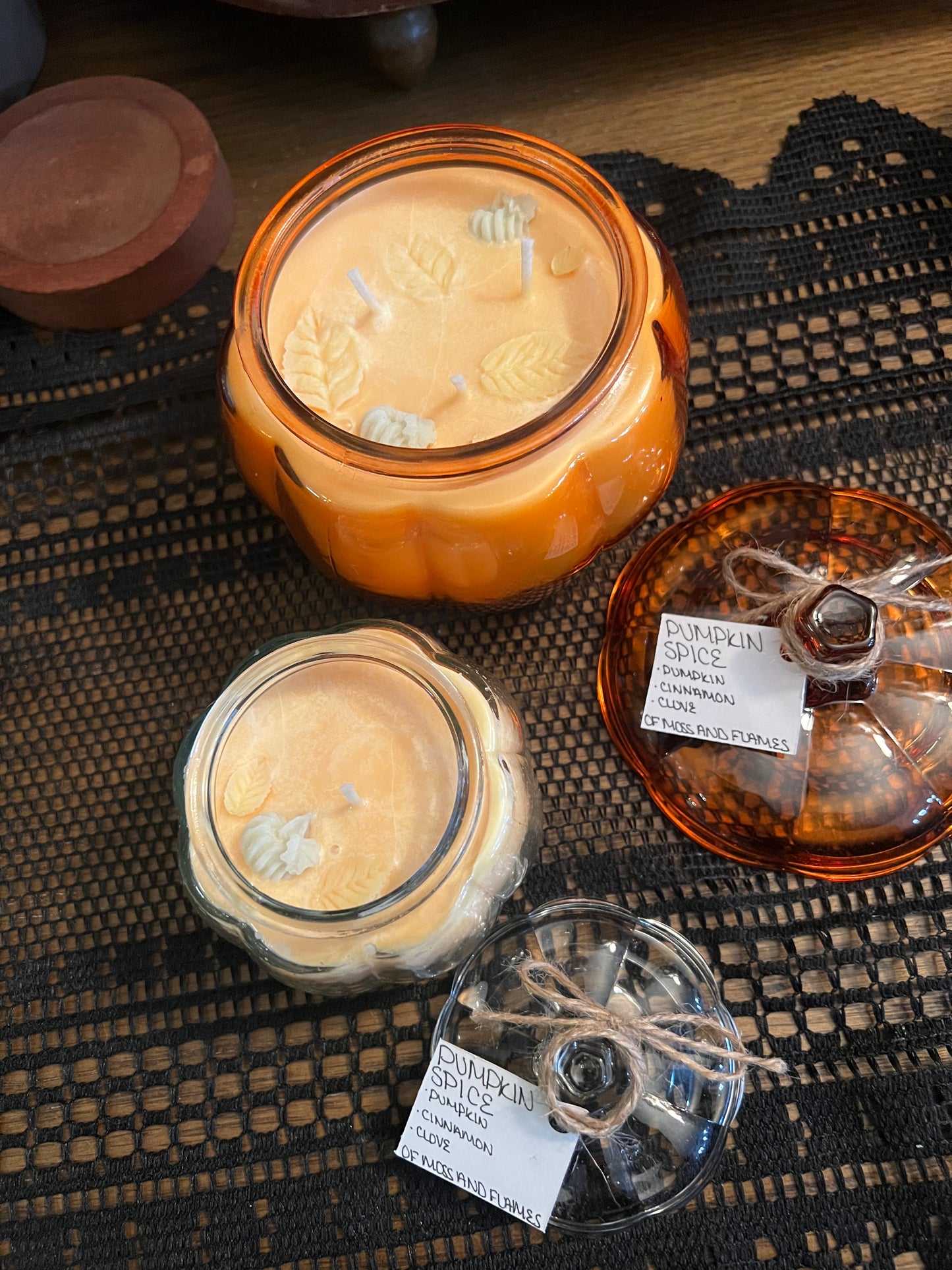 Pumpkin Vessel Candles