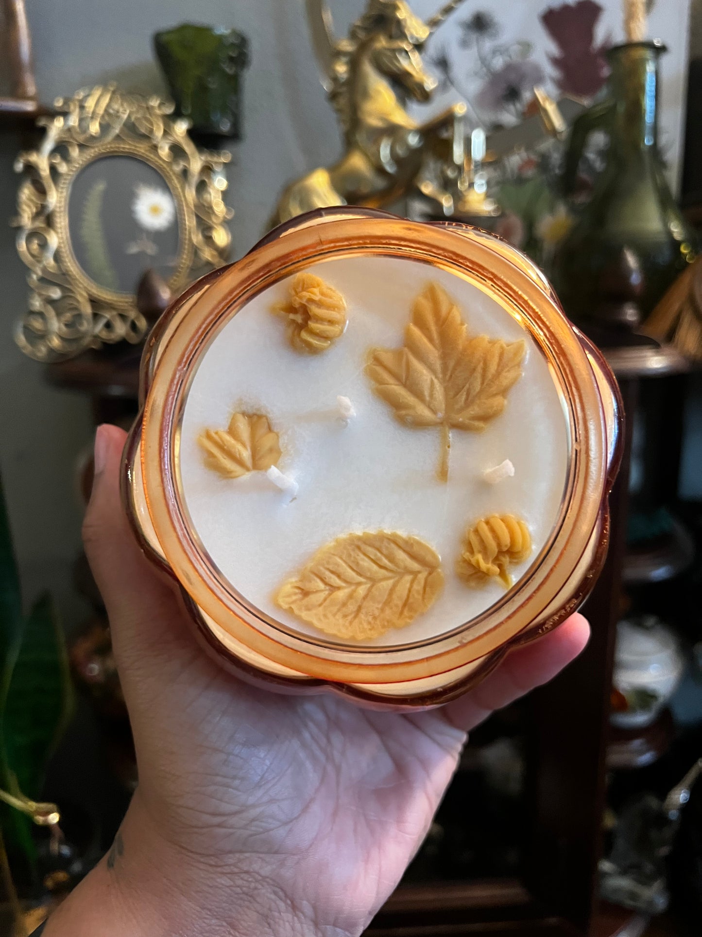 Pumpkin Vessel Candles