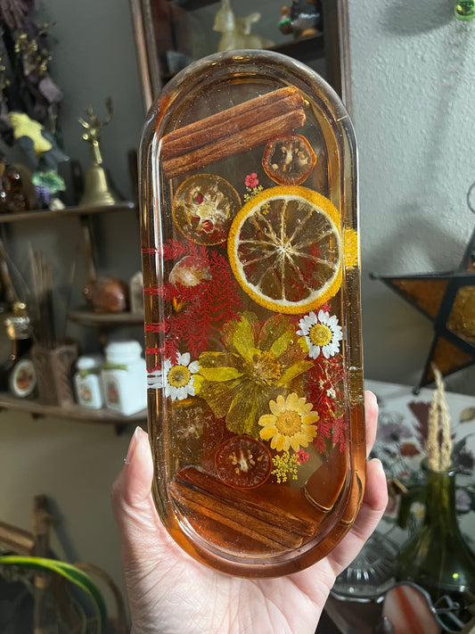 winter solstice tray