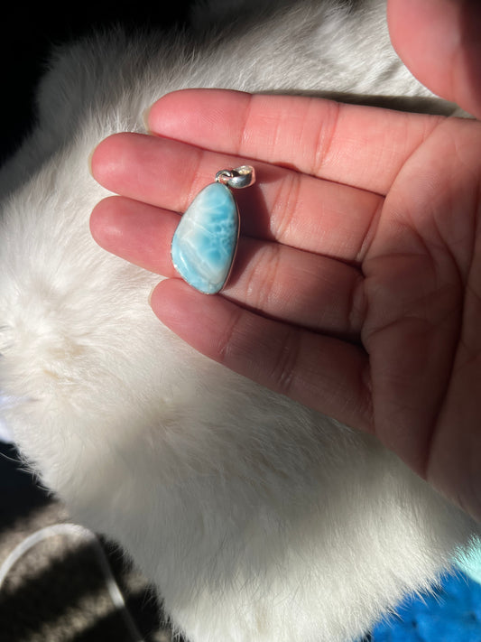Larimar Pendants