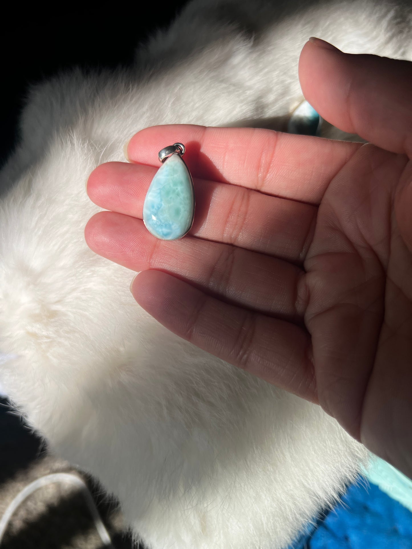 Larimar Pendants