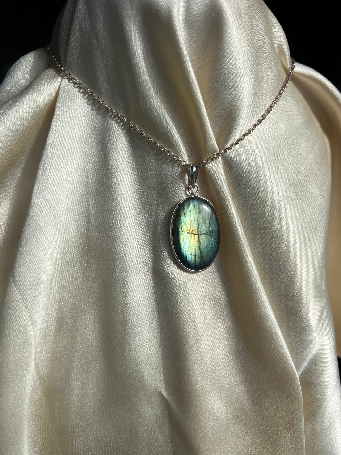 Labradorite necklaces
