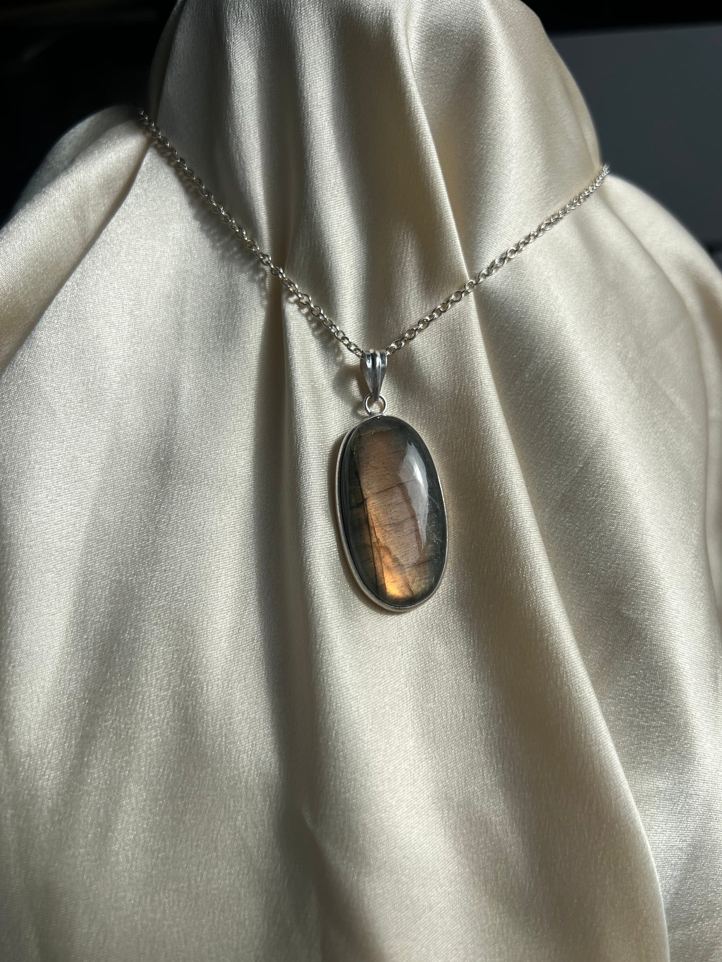 Labradorite necklaces