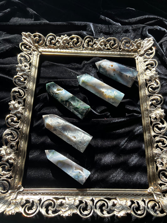 Moss Agate Towers